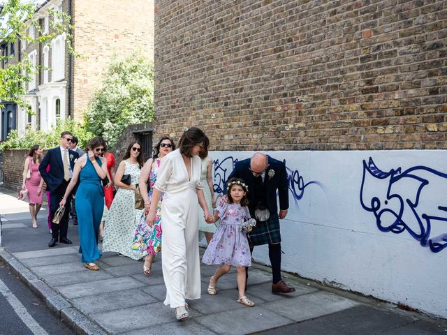 Ralph and Katie's Wedding in London - East, East London 53