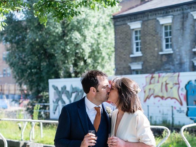 Ralph and Katie's Wedding in London - East, East London 235