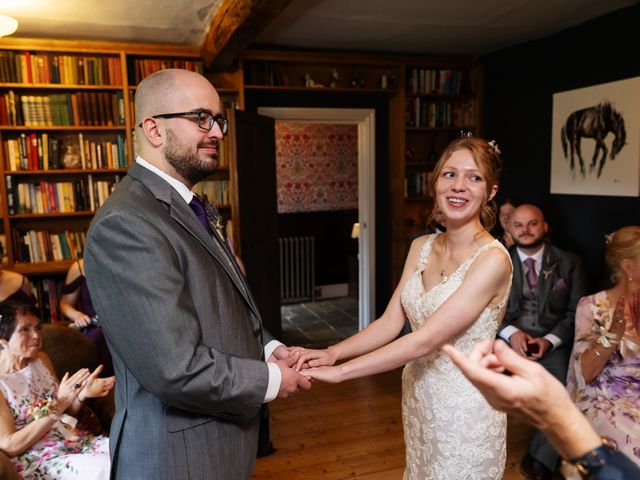 Will and Rosie's Wedding in Cockermouth, Cumbria 30