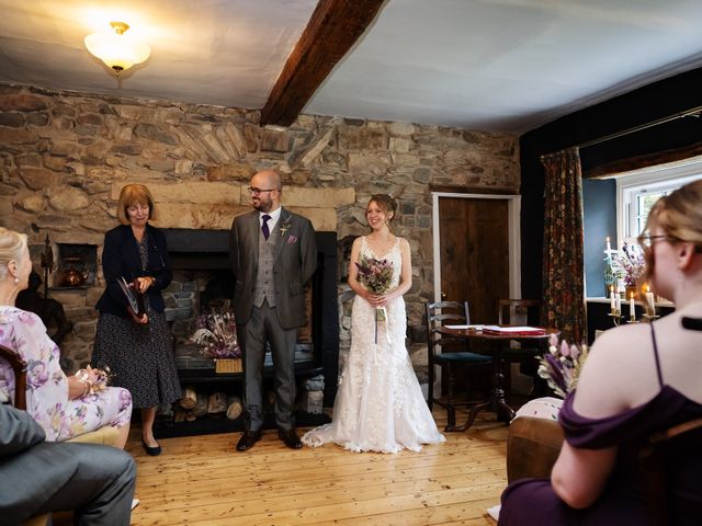 Will and Rosie's Wedding in Cockermouth, Cumbria 34