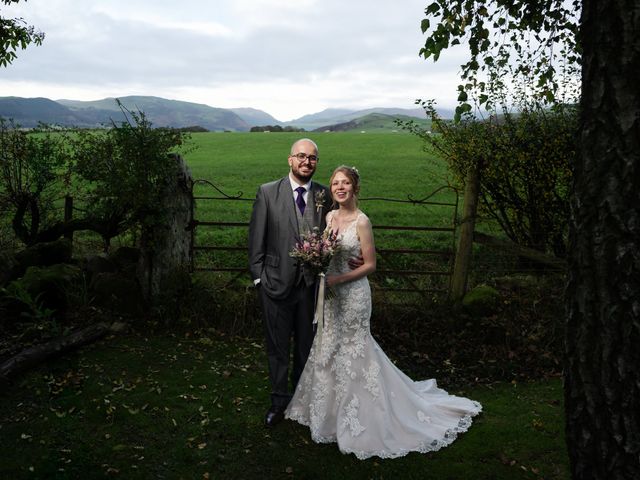 Will and Rosie's Wedding in Cockermouth, Cumbria 129