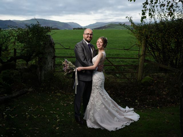 Will and Rosie's Wedding in Cockermouth, Cumbria 131