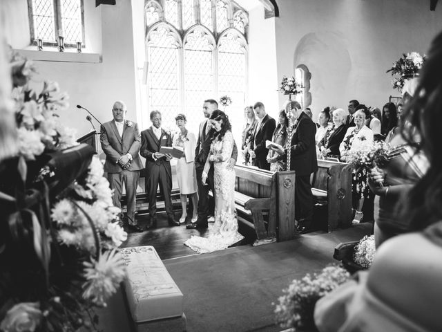 David and Danielle&apos;s Wedding in St Fagans Rise, Cardiff 34
