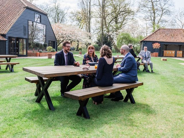 William and Josie's Wedding in Ongar, Essex 18