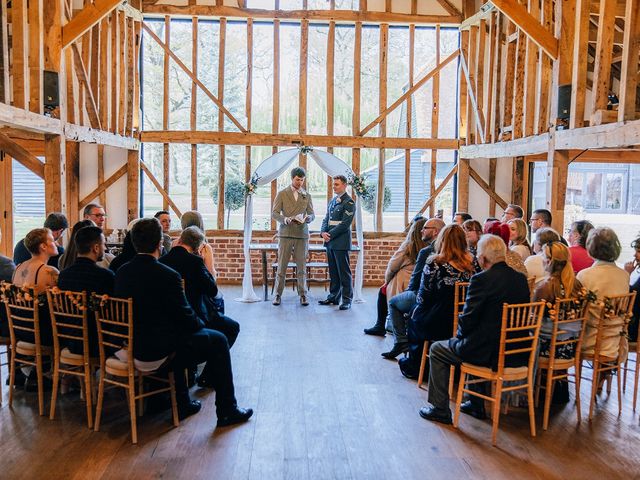 William and Josie's Wedding in Ongar, Essex 20