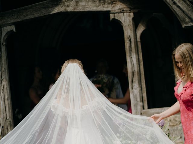 Guy and Milly's Wedding in Edenbridge, Kent 39