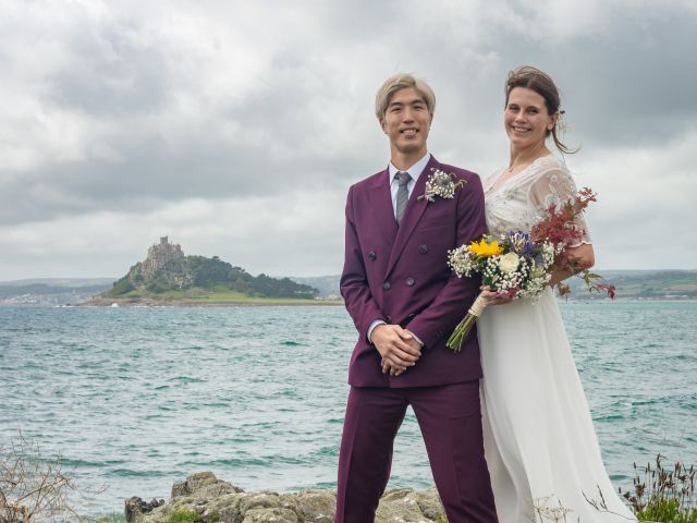 Kodai and Jenny&apos;s Wedding in Penzance, Cornwall 9