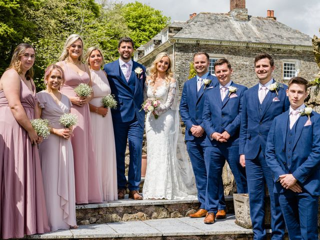 Amy and James&apos;s Wedding in Fowey, Cornwall 13