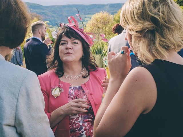 Simon and Natalie&apos;s Wedding in Llangattock, Powys 69