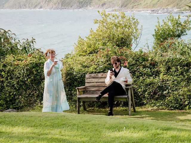 Mike and Libby&apos;s Wedding in Torpoint, Cornwall 20