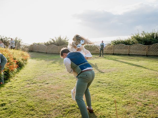 Mike and Libby&apos;s Wedding in Torpoint, Cornwall 40