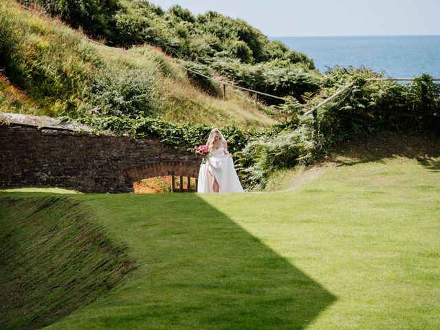 Mike and Libby&apos;s Wedding in Torpoint, Cornwall 71