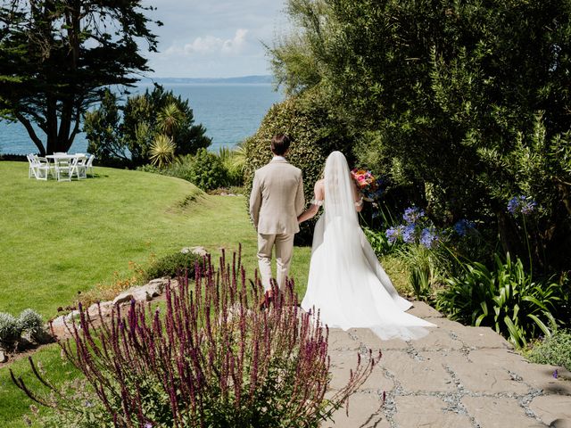 Mike and Libby&apos;s Wedding in Torpoint, Cornwall 90