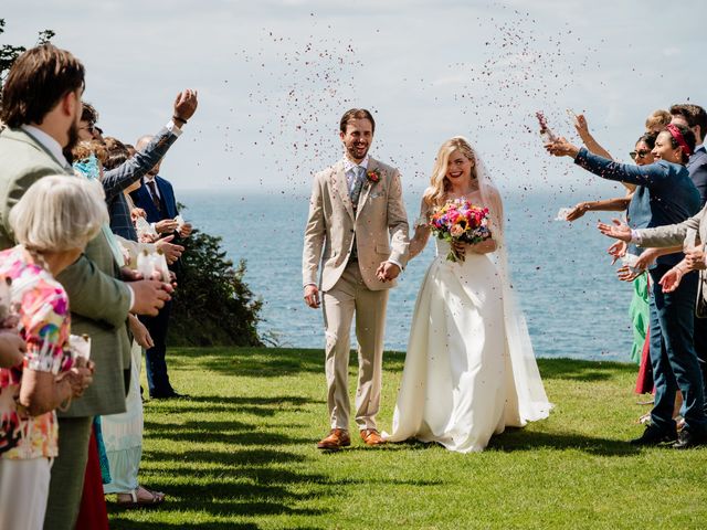 Mike and Libby&apos;s Wedding in Torpoint, Cornwall 92