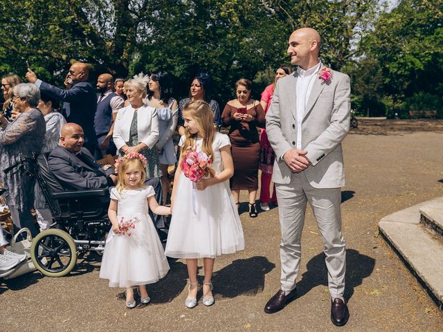 Analeigh and Aaron&apos;s Wedding in London - South West, South West London 17