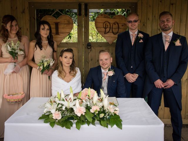 Beata and Darren&apos;s Wedding in Branston, Staffordshire 12