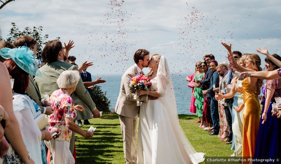 Mike and Libby's Wedding in Torpoint, Cornwall