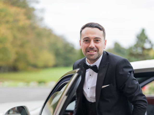 Daniel and Amy's Wedding in Mottram St. Andrew, Cheshire 7
