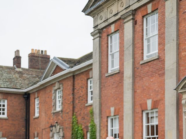 Daniel and Amy's Wedding in Mottram St. Andrew, Cheshire 8