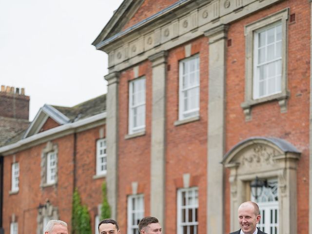 Daniel and Amy's Wedding in Mottram St. Andrew, Cheshire 10