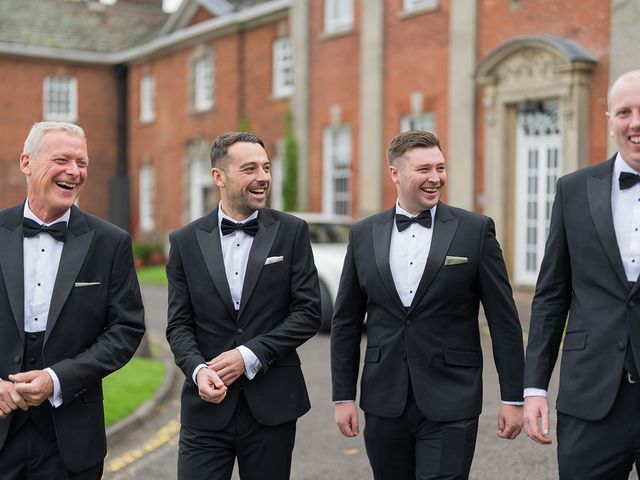 Daniel and Amy's Wedding in Mottram St. Andrew, Cheshire 11