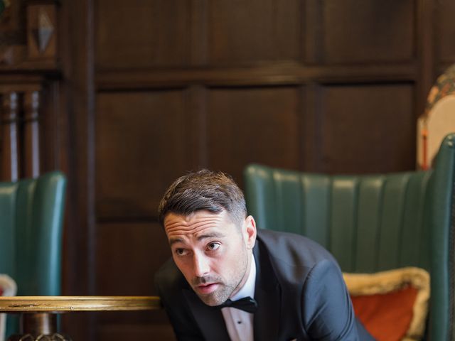 Daniel and Amy's Wedding in Mottram St. Andrew, Cheshire 15