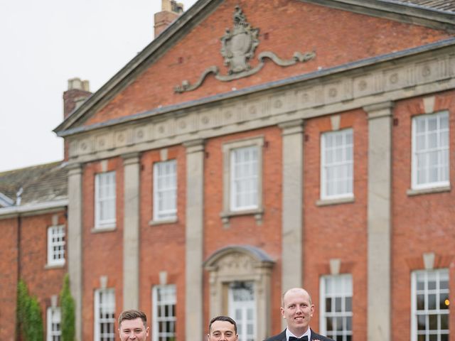 Daniel and Amy's Wedding in Mottram St. Andrew, Cheshire 18