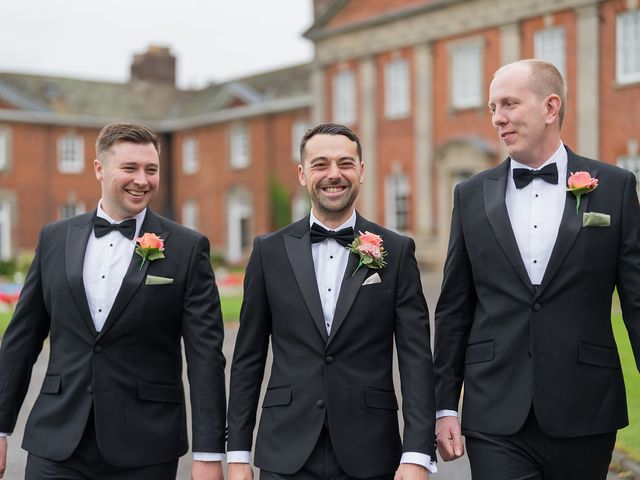 Daniel and Amy's Wedding in Mottram St. Andrew, Cheshire 20