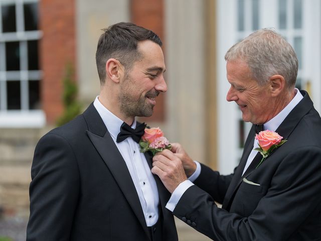 Daniel and Amy's Wedding in Mottram St. Andrew, Cheshire 21