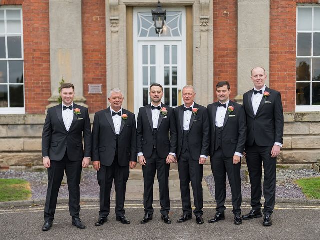 Daniel and Amy's Wedding in Mottram St. Andrew, Cheshire 23