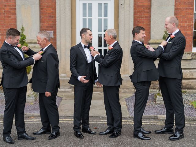 Daniel and Amy's Wedding in Mottram St. Andrew, Cheshire 24