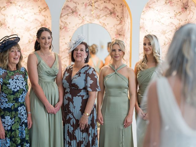 Daniel and Amy's Wedding in Mottram St. Andrew, Cheshire 41