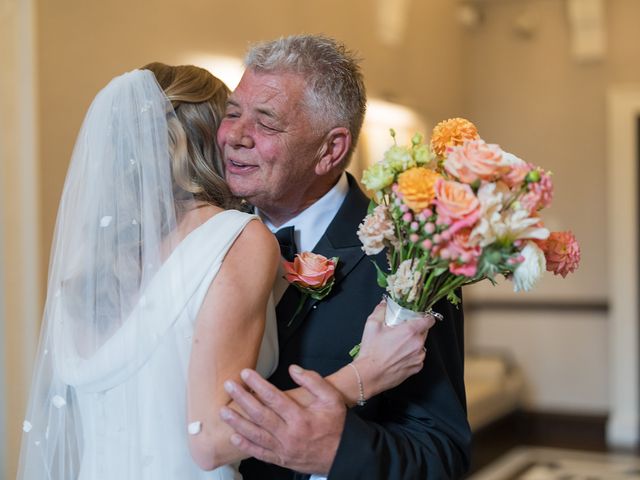 Daniel and Amy's Wedding in Mottram St. Andrew, Cheshire 45