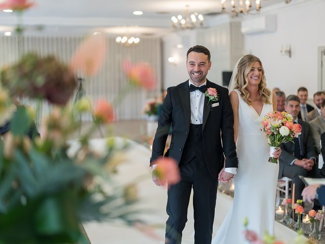 Daniel and Amy's Wedding in Mottram St. Andrew, Cheshire 52
