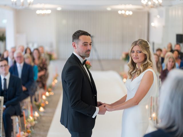 Daniel and Amy's Wedding in Mottram St. Andrew, Cheshire 54
