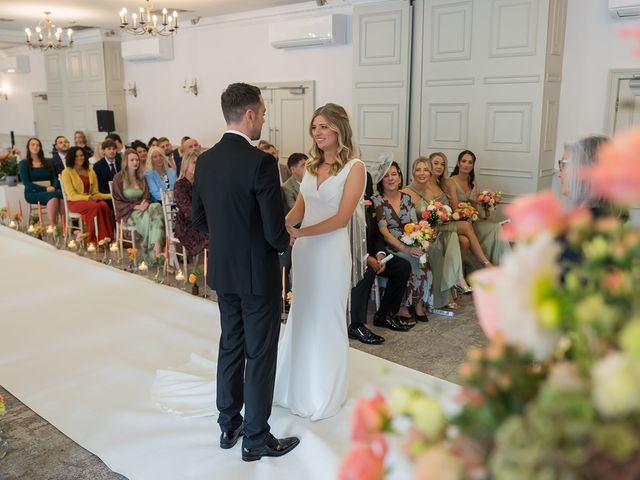 Daniel and Amy's Wedding in Mottram St. Andrew, Cheshire 56