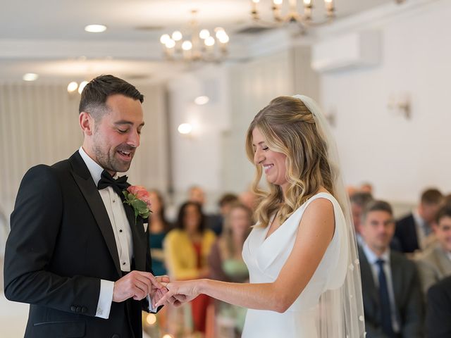 Daniel and Amy's Wedding in Mottram St. Andrew, Cheshire 58