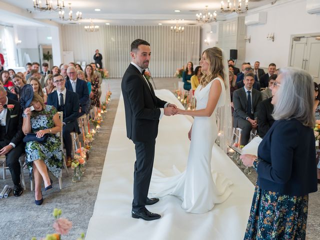 Daniel and Amy's Wedding in Mottram St. Andrew, Cheshire 59