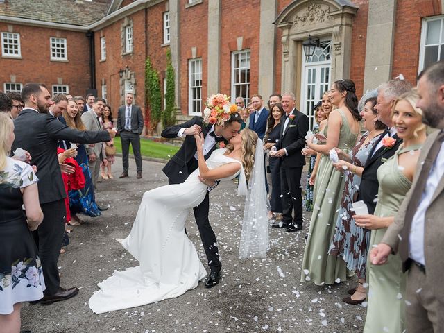 Daniel and Amy's Wedding in Mottram St. Andrew, Cheshire 77
