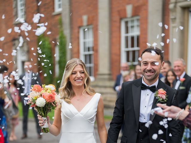 Daniel and Amy's Wedding in Mottram St. Andrew, Cheshire 1
