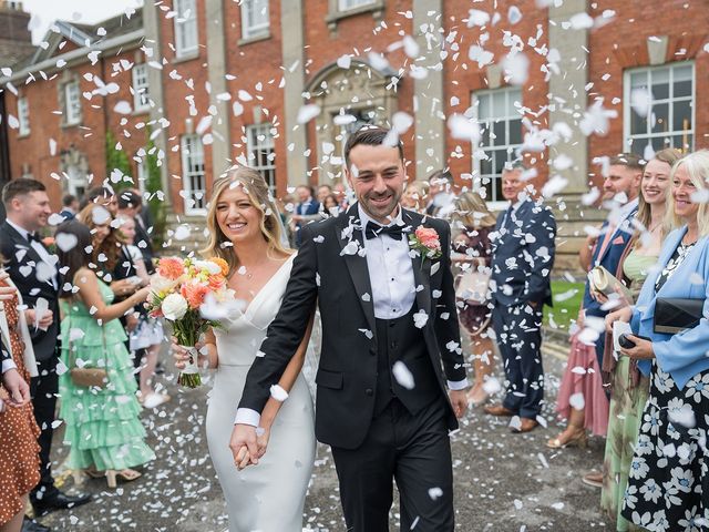 Daniel and Amy's Wedding in Mottram St. Andrew, Cheshire 81
