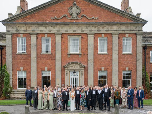 Daniel and Amy's Wedding in Mottram St. Andrew, Cheshire 83