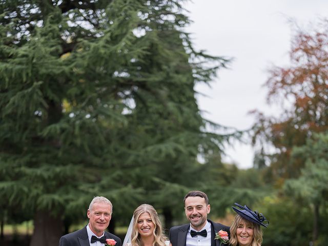 Daniel and Amy's Wedding in Mottram St. Andrew, Cheshire 87