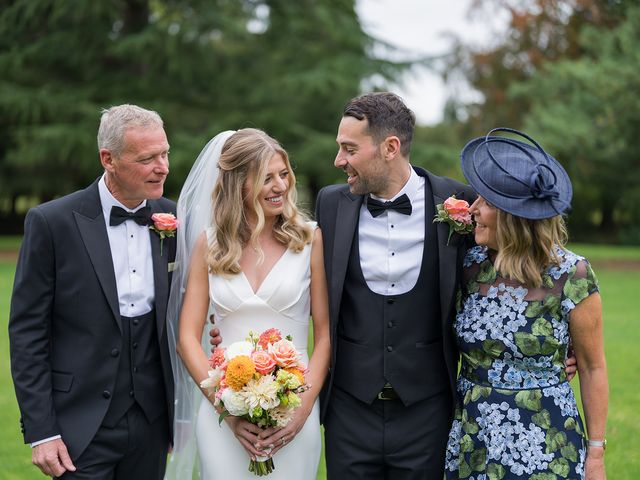 Daniel and Amy's Wedding in Mottram St. Andrew, Cheshire 88