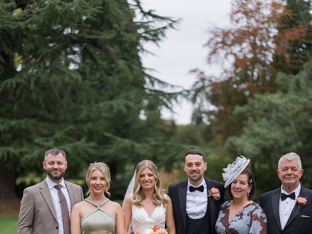 Daniel and Amy's Wedding in Mottram St. Andrew, Cheshire 89