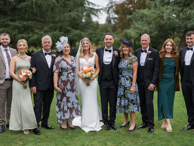 Daniel and Amy's Wedding in Mottram St. Andrew, Cheshire 90
