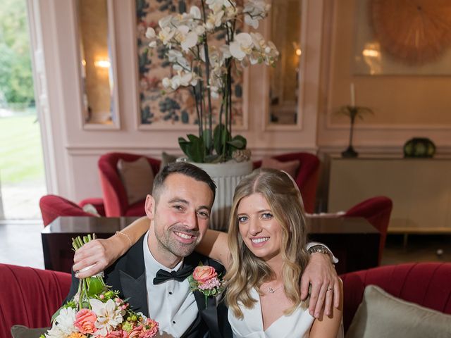 Daniel and Amy's Wedding in Mottram St. Andrew, Cheshire 148