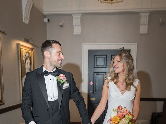 Daniel and Amy's Wedding in Mottram St. Andrew, Cheshire 156