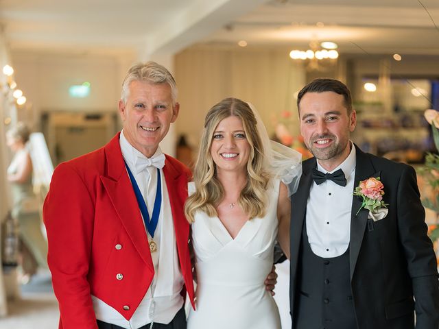 Daniel and Amy's Wedding in Mottram St. Andrew, Cheshire 164