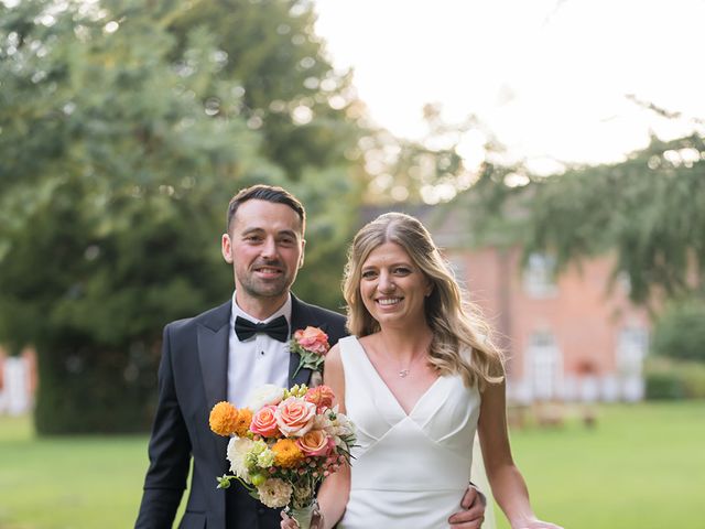 Daniel and Amy's Wedding in Mottram St. Andrew, Cheshire 166